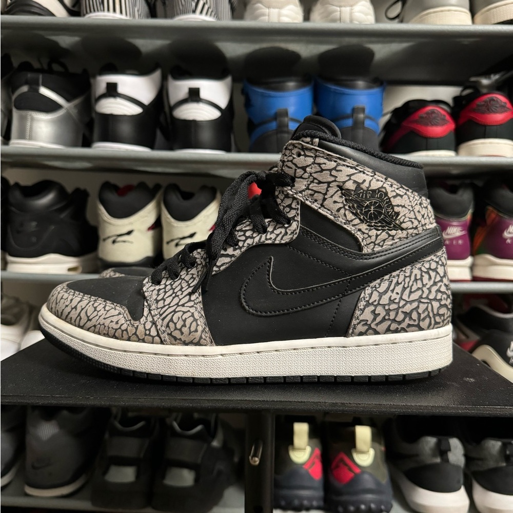 Jordan 1 Black Elephant / Un-Supreme